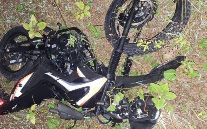 Biker dies after crashing into concrete bridge at Bartica