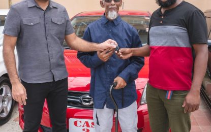 Seven persons get new vehicles from Mohamed’s Enterprise