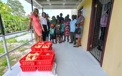 Sophia residents receive chicken to boost poultry rearing