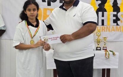 Drayton, Narine, Joshi take top honours at April Open Rapid Chess C/Ship