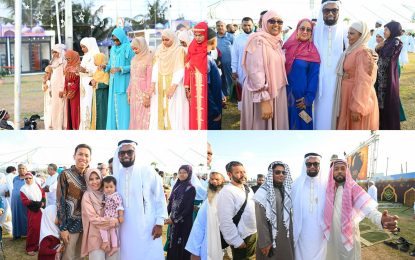 Muslims celebrate Eid-ul-Fitr
