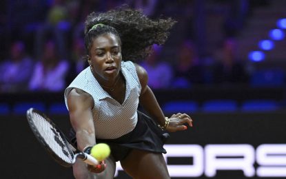 Sachia Vickery pleased with performance against Coco Gauff