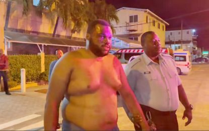 Promoter accused of beating man with gun nabbed while fleeing hospital