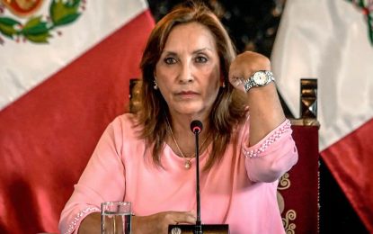 Police break down sitting Peru President’s door in search of luxury watches