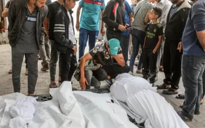 Israeli strikes kill at least 40 Palestinians in Gaza, as ceasefire talks begin