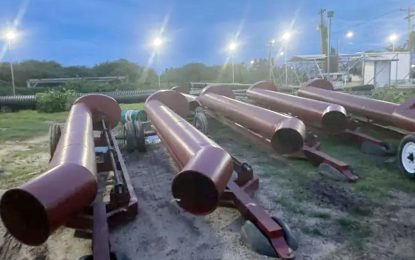 Region Six NDCs receive 24 drainage pumps