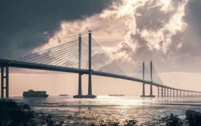 US$260M Demerara River Bridge is 43.4 per cent completed