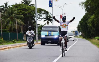 Briton John smashes record to win GCF 3-Stage opening leg