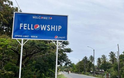 Fellowship Mahaicony – The village with a hidden neighbourhood