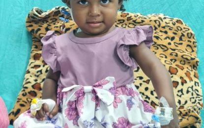 18 -month-old benefits from historic liver resection surgery at GPHC