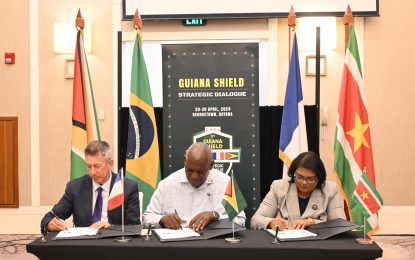 Guyana, Suriname, French Guiana ink Security Master Plan