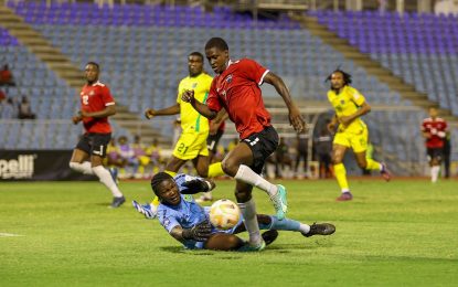 Soca Warriors edge Golden Jaguars 2 – 1