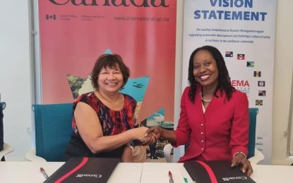 Canada and CDEMA sign agreement on disaster response