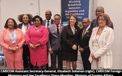 CARICOM, Argentina Foreign Ministers meet during OAS General Assembly