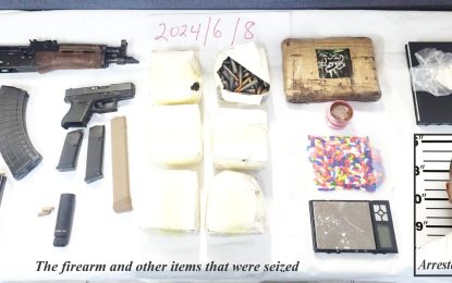 AK-47, cocaine and Glock Pistol found in Kitty house