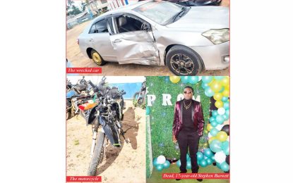 Teen motorcyclist dies in Amelia’s Ward accident  