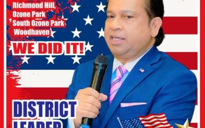 Albert Baldeo re-elected as district leader again in little Guyana, USA