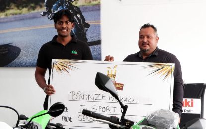 Trophy Stall and General Marine show support to Kares One Guyana T10