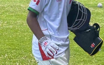 Hanif scores 84 for Super Colts U-16 in Canada 