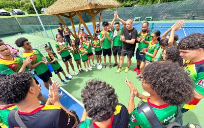 Guyana’s Junior Squash Team finishes second-place at CASA Championships
