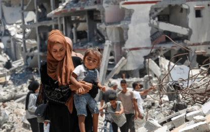 Israel orders Palestinians to leave Gaza City as Doha truce talks continue