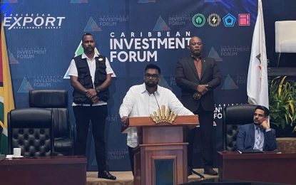 Guyana is an investors’ paradise – President Ali tells Caribbean Investment Forum