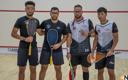 Khalil, Carvahal through to Men’s Doubles’ semis
