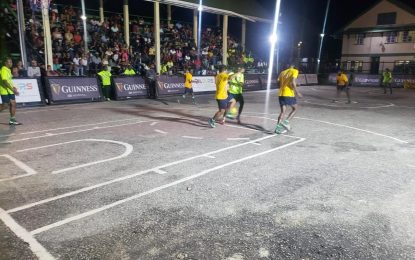 Guinness ‘Greatest of the Streets’ Bartica underway