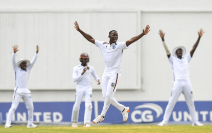 Joseph’s historic 5-fer on home soil headlines mixed day for West Indies