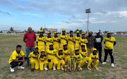 Essequibo dismantle Berbice to retain U13 title