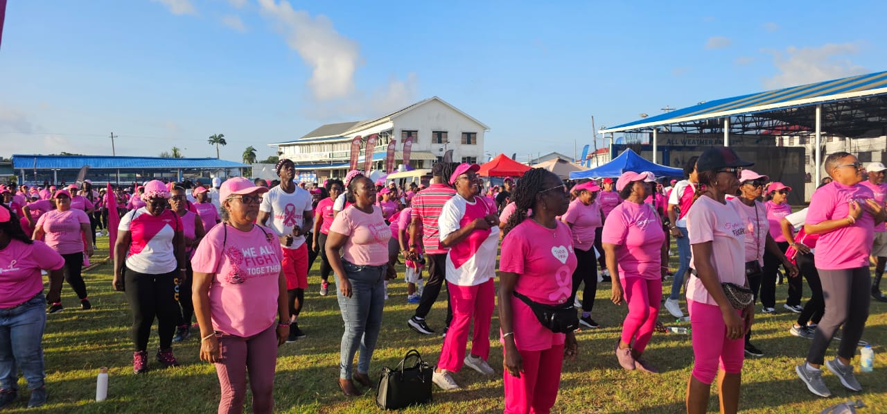 Thousands participate in cancer awareness march - Kaieteur News