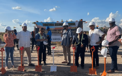 Sod turned for construction of $182M Tabatinga Secondary School, Region 9