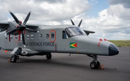 New aircraft for GDF commissioned