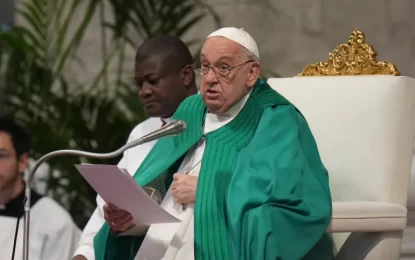 Pope Francis urges inquiry into Gaza genocide allegations