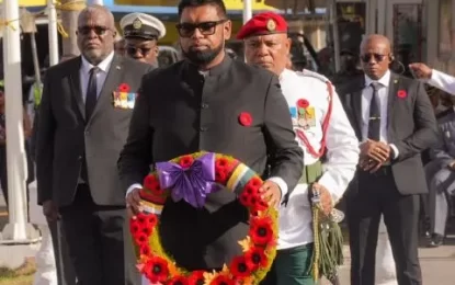 Guyana remembers World War heroes