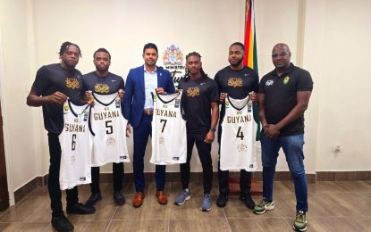 Government and GOA sponsors Guyana’s FIBA 3×3 team for AmeriCup in Puerto Rico