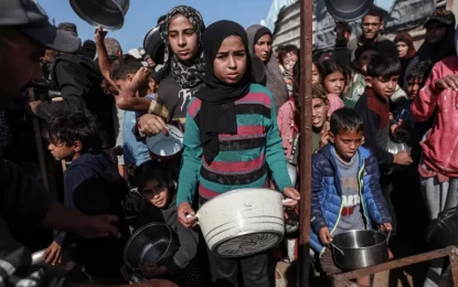 ‘Entire days without food’