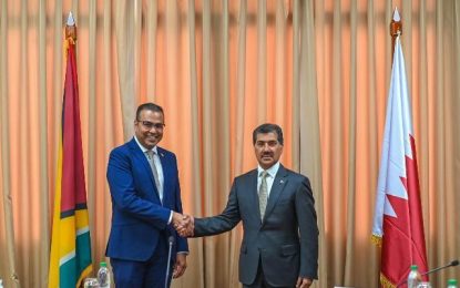 Guyana, Qatar hold first political consultation to strengthen bilateral cooperation