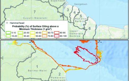 Oil spill from 7th project has 70% chance of hitting Region One shorelines- EIA