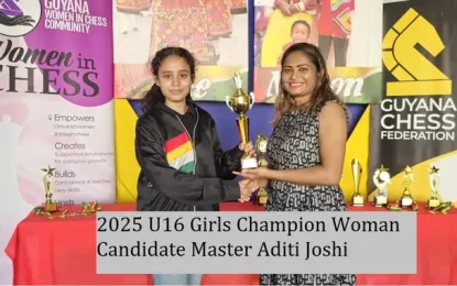 Joshi, Pitamber star in National U16 GCF/Kitty Square Mall Chess tournament