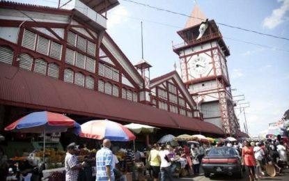 Unattended gas stove in Stabroek Market stall caught fire
