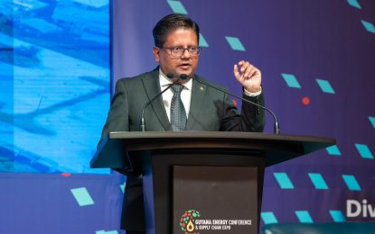 ‘Guyana is the place to invest, come make money’ – Ashni Singh tells oil conference