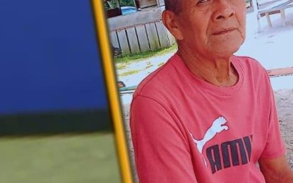 Pensioner goes missing during creek outing at Kwakwani