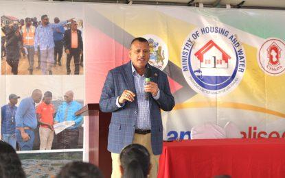 Ministry of Housing obtains additional lands at Onderneeming Housing Scheme