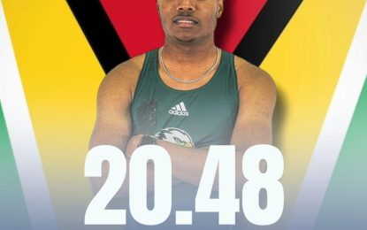 Williams sets new South American 200m Indoor record