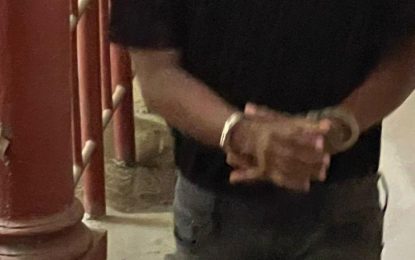 Barber remanded for discharging firearm