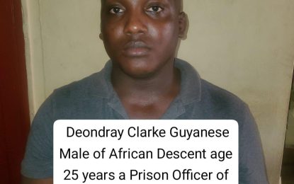 Prison officer charged for taking narcotics into Lusignan Prison