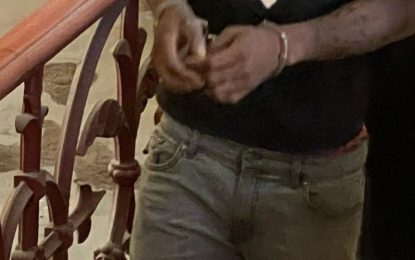 Contractor remanded for armed robbery