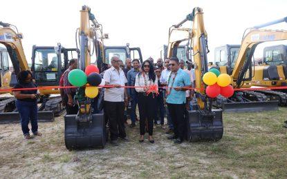 Six NDCs get $96M mini-excavators