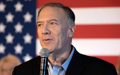 Pompeo bats for U.S. interests